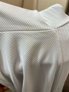 White Long Sleeve Romper