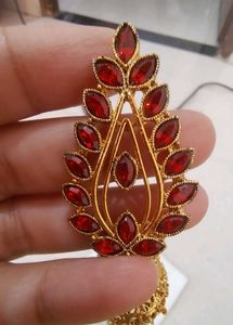Leaf Pattern Jhumkas