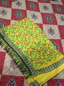 Yellow Saree