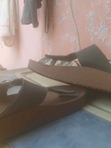 Casual Olive Green walkline Sandals