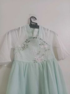 Cute Mint Green Girls Dress