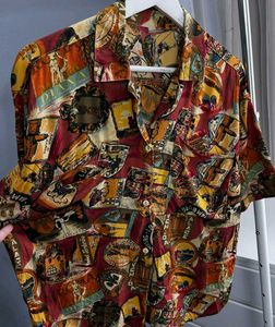 Abstract printed shirt