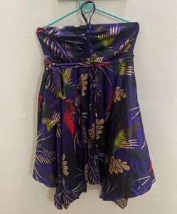 Floral Print Mini Dress (New & unused)