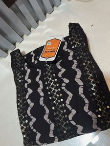 Stylish Black Kurta
