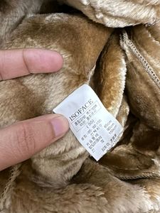 Very Shiny Fabric Full Length Suede Leather