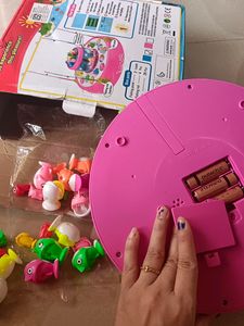 Double Layer Fishing Game For Kids