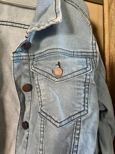 Here&amp;Now Blue Denim Jacket- Medium