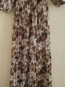 Floral Off-Shoulder Maxi Dress