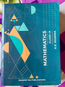 Mathematics R.D.Sharma Class 9 (IX)