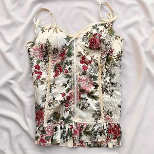 Floral Corset Top