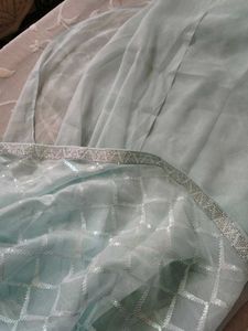 Unstitched Saree