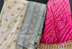 Set Of 3 Beautiful Dupattas