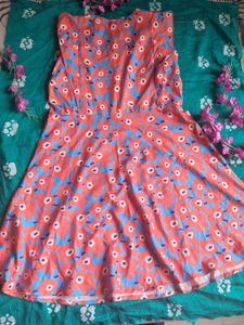 Floral Print Fit & Flare Dress