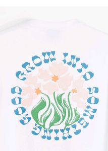 H&amp;M  aOversize White Graphic Print T-shirt