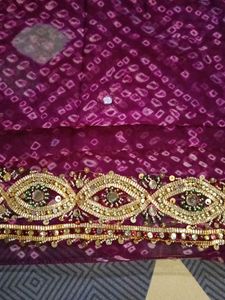 Elegant Purple Saree