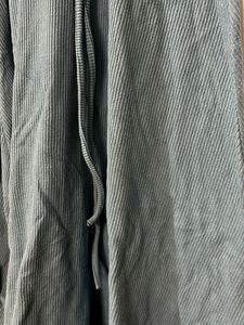 Blue Ribbed Button-Up dress