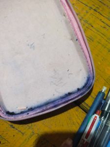 Pink Zippered Pouch