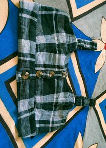 Plaid Crop Top
