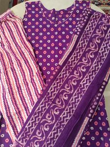 Cotton Kurta Set 💜