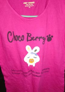 Pink Colour Top For Girl&#39;s