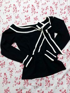 Black Crop Top