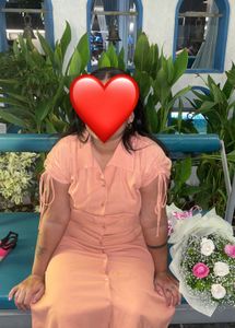 Peach Dress