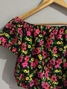 Floral Off-Shoulder Top