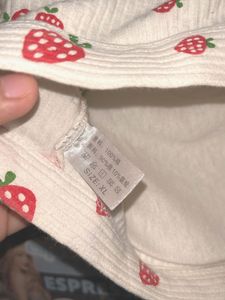 Strawberry Print Bra