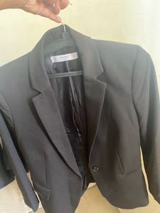 Mango Black Blazer