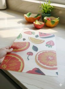 ⚡COMBO : Fridge Top cover + Placement Mats