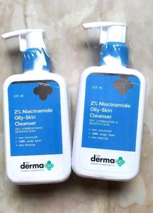 Combo Pack ❤️The Derma Co 2% Niacinamide Cleansers