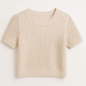 Crochet Knit Top