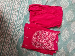 Rose Pink  Kurta Set