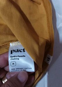 Mustard Yellow In New Condition. Fits M-L