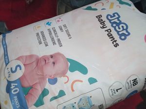 Jr.Sr. Baby Pants Size S (4-8kg) - 40 Count
