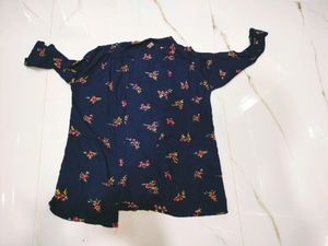 Peplum Top with Shrug
