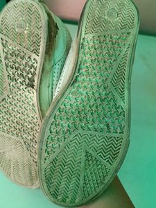 Stylish Check White Sneaker Shoes - North Star