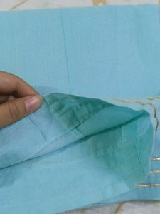 Blue Palazzo Kurta Set