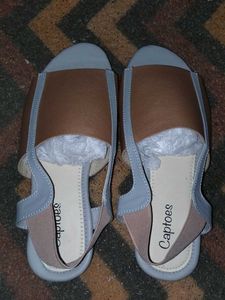 Sandals.