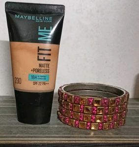 Maybelline Fit Me Foundation &amp; Bangle Set