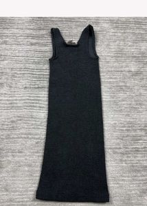 Elan black bodycon knitted dress