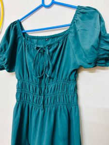 Chic Green Dress