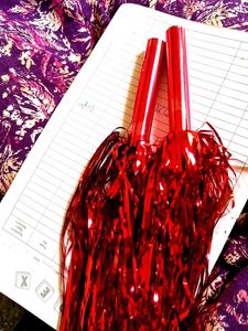 Metallic Foil Tassel Gurlands Or Foi Poms
