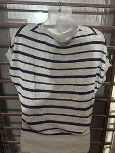 Striped knit top