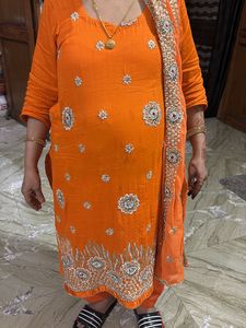 full work Co ord set with dupatta