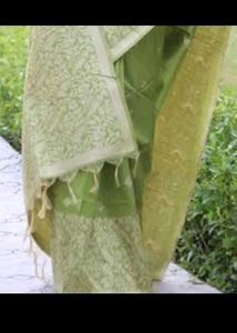 Elegant Green Ethnic Saree