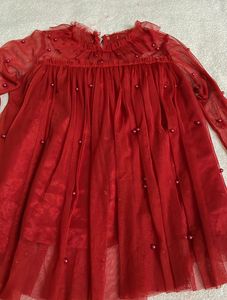 Red Beads Party Wear Top 🌹