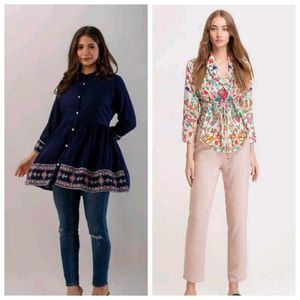 2 Rayon Tops 42inch