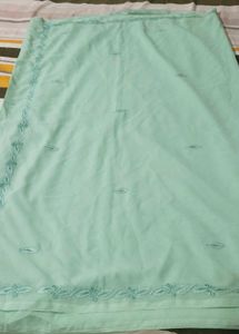 pista sari without blouse