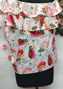 🎁Buy Two Get One Free🎁Floral Off-Shoulder Top